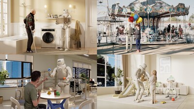 GR-3 is built to support meaningful interaction across diverse real-world settings, from public services and academic research to clinical use and, eventually, personal spaces. (PRNewsfoto/Fourier Co. Ltd.)