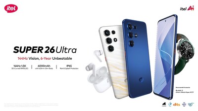 itel ra mắt smartphone màn hình cong bền bỉ Super 26 Ultra: Đột phá về hiệu năng vô địch và AI dễ tiếp cận cho đại chúng
