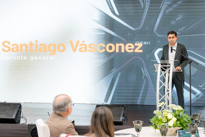 Santiago Vásconez, General Manager of Automekano (PRNewsfoto/DFSK)