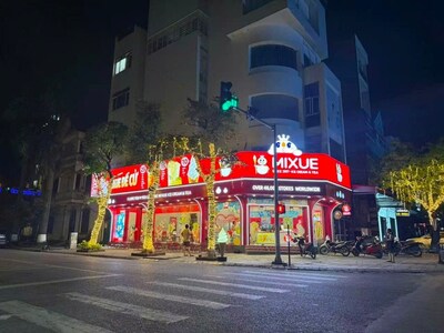 Hình ảnh cửa hàng MIXUE sau khi được nâng cấp tại Bắc Ninh
