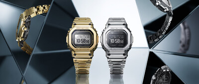 Casio ra mắt dòng G-SHOCK hoàn toàn bằng kim loại với màn hình MIP LCD giúp tăng khả năng hiển thị