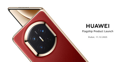 Điện thoại gập chủ lực nổi bật tại sự kiện ra mắt sản phẩm của Huawei ở Dubai