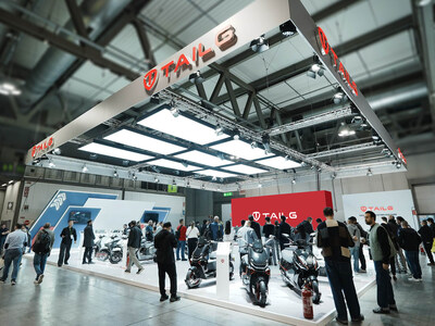 TAILG showcases 15 models at EICMA, leading a new wave of global electric mobility. (PRNewsfoto/TAILG) TAILG showcases 15 models at EICMA, leading a new wave of global electric mobility. (PRNewsfoto/TAILG)