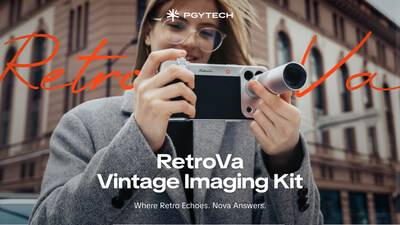 PGYTECH ra mắt RetroVa trên Kickstarter, đổi mới trải nghiệm nhiếp ảnh di động lấy cảm hứng từ máy ảnh