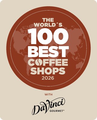 DaVinci Gourmet được vinh danh là Nhà tài trợ danh hiệu của The World's 100 Best Coffee Shops, sẽ ra mắt tại Madrid
