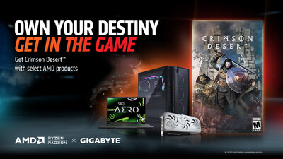 GIGABYTE hợp tác với AMD để nâng cao giá trị trò chơi thông qua gói Crimson Desert