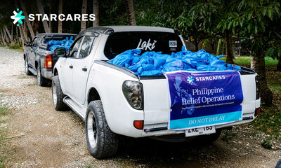 STARTRADER Delivers Emergency Relief to 300 Earthquake-Affected Families in the Philippines