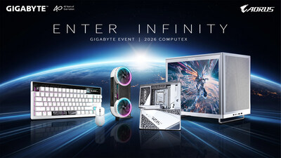 GIGABYTE EVENT ra mắt hệ sinh thái sản phẩm toàn diện với chủ đề "ENTER INFINITY" tại COMPUTEX 2026