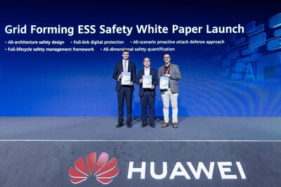 Release Ceremony of the Grid-Forming ESS Safety White Paper (PRNewsfoto/Huawei Digital Power)