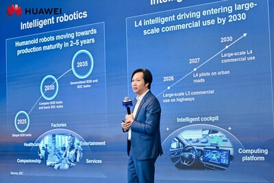 Frank Lu, COO of ISP Computing and Network Infrastructure BU, Huawei (PRNewsfoto/Huawei)