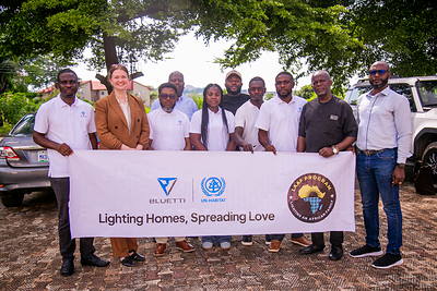 BLUETTI and UN-Habitat carry out the second joint initiative in Nigeria, supporting sustainable development in local communities. BLUETTI and UN-Habitat carry out the second joint initiative in Nigeria, supporting sustainable development in local communities.