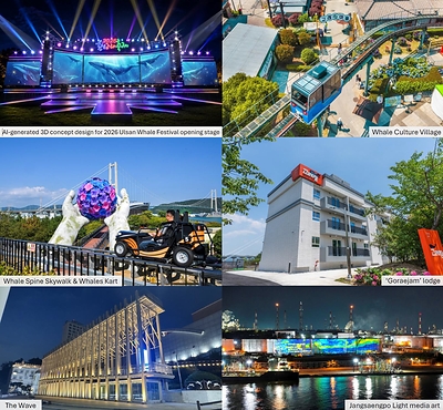 South Korea’s Ulsan Nam-gu hosts the 30th Ulsan Whale Festival from October 15 to 18, throughout the Jangsaengpo Whale Culture Zone under the theme "A Whale's Invitation: The 30th Birthday Party." South Korea’s Ulsan Nam-gu hosts the 30th Ulsan Whale Festival from October 15 to 18, throughout the Jangsaengpo Whale Culture Zone under the theme "A Whale's Invitation: The 30th Birthday Party."